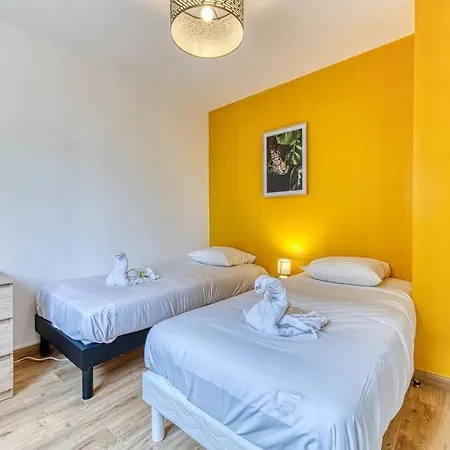 T3 Grand Confort: 2 - Wifi Fibre - Balcon Apartamento *